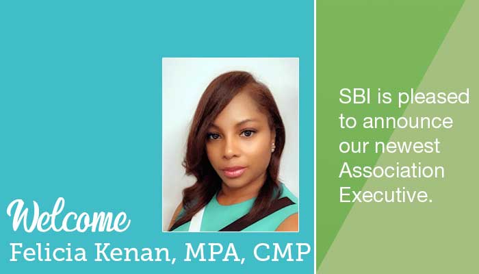 SBI Welcomes Felicia Kenan, MPA, CMP