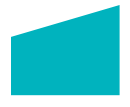 Teal shape with four sides icon